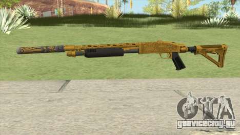 Shrewsbury Pump Shotgun (Luxury Finish) GTA V V5 для GTA San Andreas
