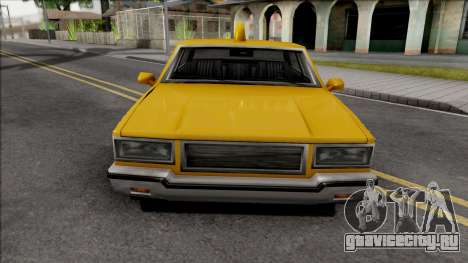 Declasse Taxi 1987 для GTA San Andreas