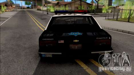 Chevrolet Caprice 1992 Police SFPD SA Style для GTA San Andreas