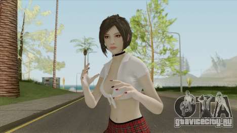 Ada Wong Schoolgirl (RE2 Remake) для GTA San Andreas