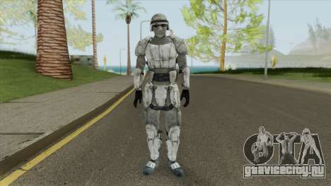 Snow Combat Armor (Fallout 3) для GTA San Andreas