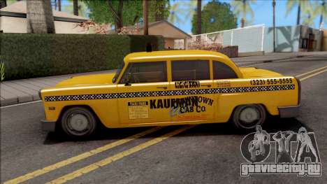 GTA III Declasse Cabbie VehFuncs Style для GTA San Andreas