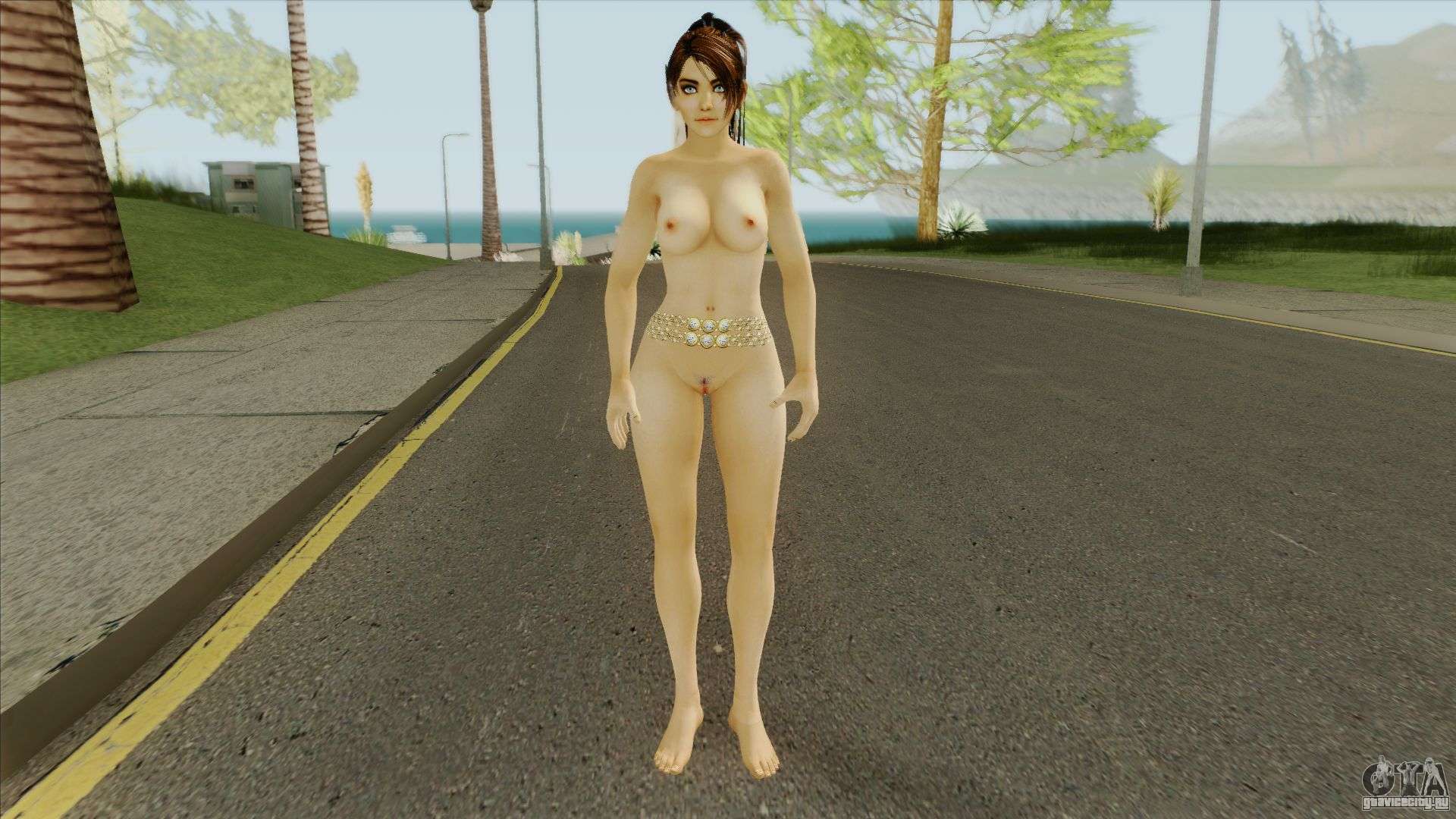 Мод Momiji Nude V2 для GTA San Andreas. 