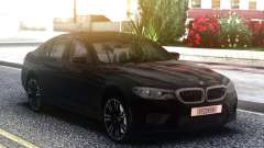 BMW M5 F90 Black Sedan для GTA San Andreas