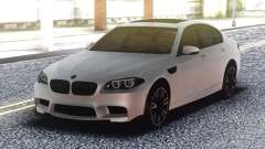 BMW M5 F10 Original White для GTA San Andreas