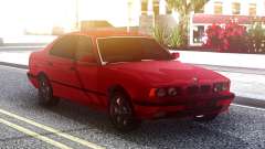 BMW 525i E34 Original Red для GTA San Andreas