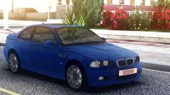 BMW M3 E46 Blue Coupe для GTA San Andreas