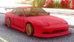 Nissan Silvia S13 Onevia Red для GTA San Andreas