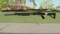 Shrewsbury Pump Shotgun GTA V V6 для GTA San Andreas