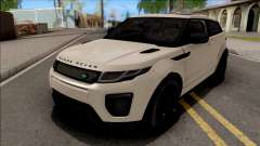 Land Rover Range Rover Evoque White для GTA San Andreas