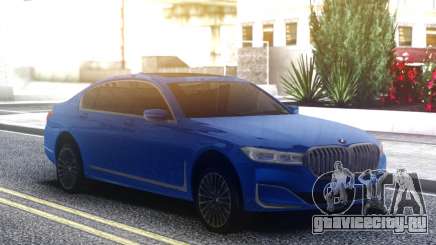 BMW 750Li Blue Original для GTA San Andreas