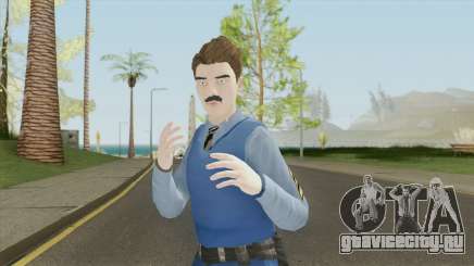 Stilwater Police Skin (Saints Row 2) для GTA San Andreas