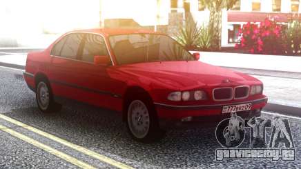 BMW 730 E38 Red Original для GTA San Andreas