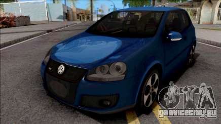 Volkswagen Golf GTI Blue для GTA San Andreas