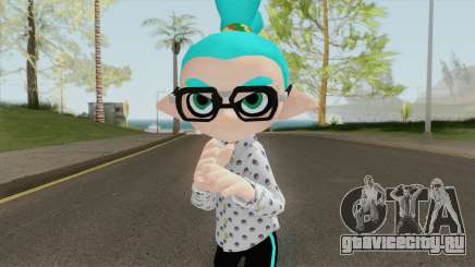 Inkling Boy Cyan (Splatoon) для GTA San Andreas