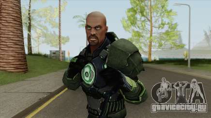 Green Lantern: John Stewart V2 для GTA San Andreas
