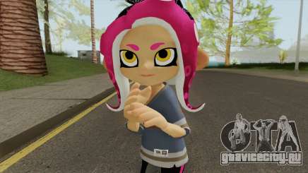 Octoling Girl Pink (Splatoon) для GTA San Andreas