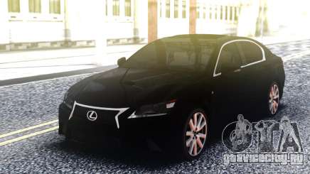 Lexus GS 350 Black для GTA San Andreas
