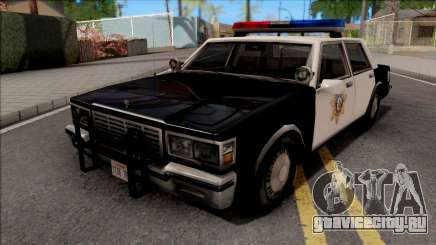 Chevrolet Caprice 1986 Police LVPD SA Style для GTA San Andreas