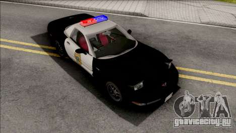 Chevrolet Corvette 1999 Hometown Police для GTA San Andreas