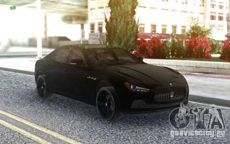 Maserati Ghibli S 2014 для GTA San Andreas