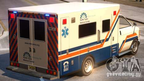 Ambulance North Tudor Medical Center для GTA 4