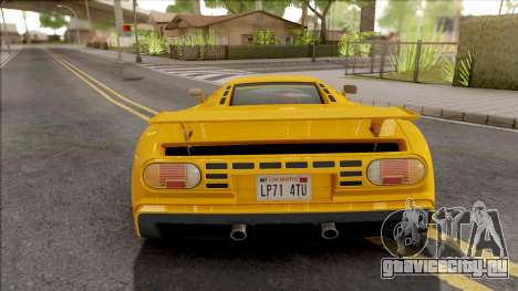Bugatti EB110 SS (US-Spec) 1992 IVF для GTA San Andreas