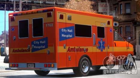 Ambulance City Hall Hospital для GTA 4