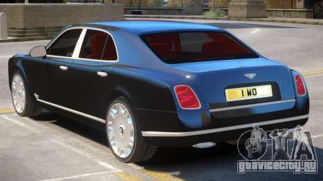 Bentley Mulsanne V1.1 для GTA 4
