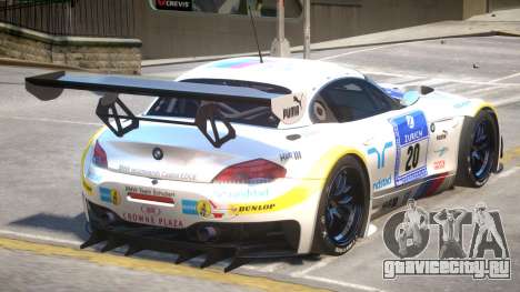 BMW Z4 GT3 PJ1 для GTA 4