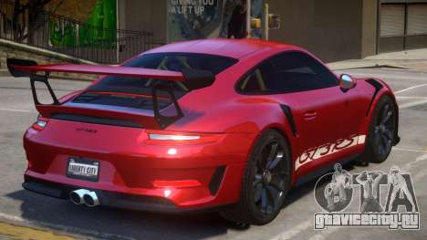 2018 Porsche 911 GT3 RS v1.1 для GTA 4