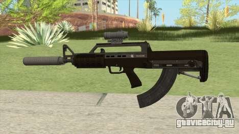 Bullpup Rifle (Two Upgrades V10) GTA V для GTA San Andreas