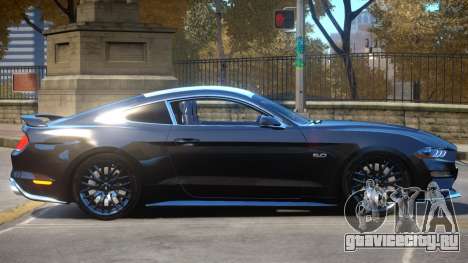 Ford Mustang GT 2019 для GTA 4