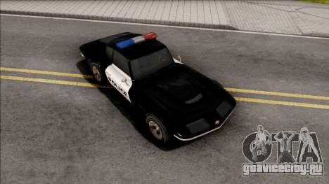 Invetero Coquette Classic Police для GTA San Andreas