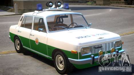 Wartburg 353 Police для GTA 4