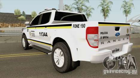 Ford Ranger (Brigada Militar) для GTA San Andreas
