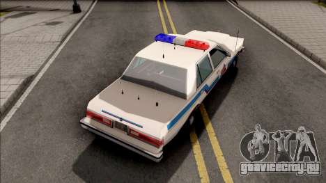 Dodge Diplomat 1989 Hometown Police для GTA San Andreas