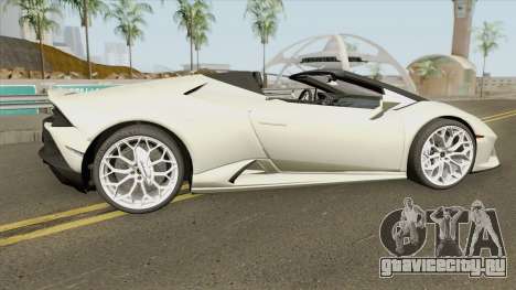 Lamborghini Huracan Evo Spyder 2020 для GTA San Andreas