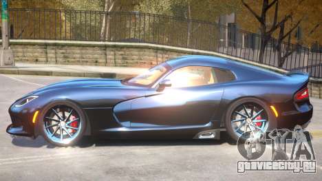 Dodge Viper SRT R3 для GTA 4