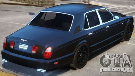 Bentley Arnage Custom V2 для GTA 4