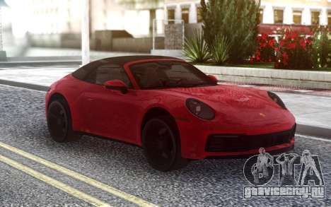 Porsche 911 2020 для GTA San Andreas