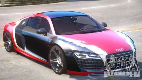 Audi R8 PJ1 для GTA 4