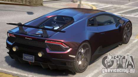Lamborghini Huracan V2 для GTA 4