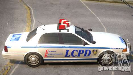 Vapid Stanier Police V2 для GTA 4