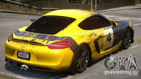 2015 Porsche Cayman Clubsport 2K для GTA 4