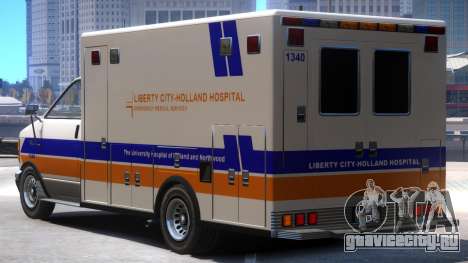 Ambulance Holland Hospital для GTA 4