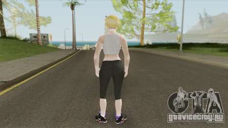 Fitness Muscled Girl Skin для GTA San Andreas