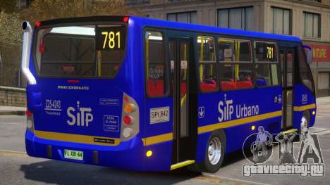 Colombia Bus Sitp V1.1 для GTA 4