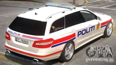Mercedes Benz E63 Police для GTA 4