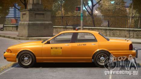 Vapid Stanier Taxi Classic для GTA 4